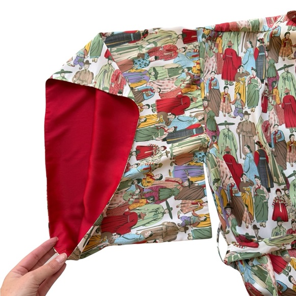 Natori Dynasty Kimono Sleeve Long Robe with Tie - NEW WITH TAGS - Medium - Picture 2 of 13